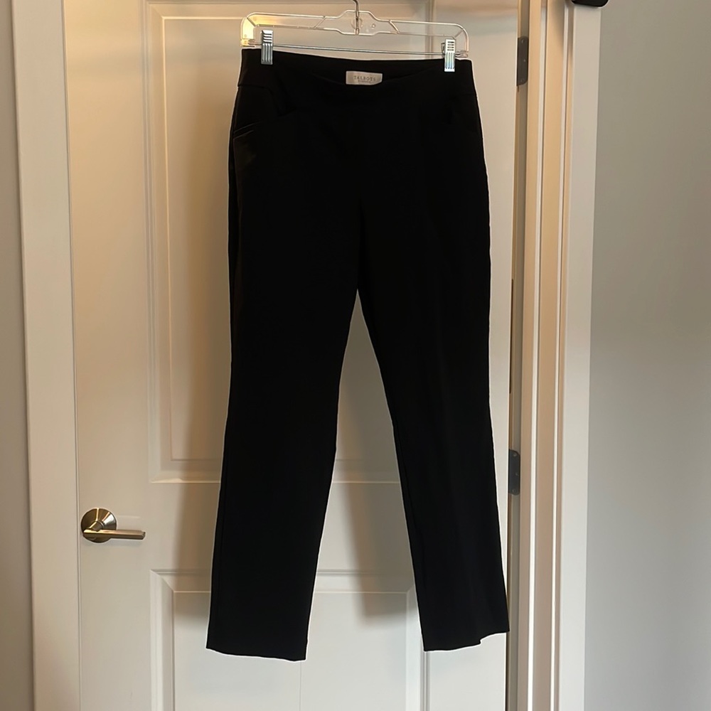 Talbots black dress pants